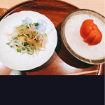 萬 - トマト、お魚のまぜまぜサラダ