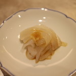 藤鮨 - お通し　やりいかみみ