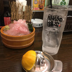 目利きの銀次 - お花茶屋に乾杯！？つか真鯛だったよ。