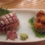 新橋 かま田 - 鯵・雲丹