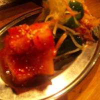 焼肉ホルモン 稲田 - キムチ盛り