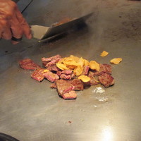 ステーキハウス松波 - にんにくたっぷり～