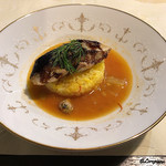 ラ ファミーユ - 二度美味しいは焼鯖のリゾット