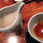 文久蔵 - そば湯～