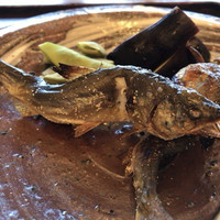 京都和久傳 - 琵琶湖の小鮎、香り高くてとても美味しかった