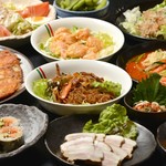 チヂミが自慢の韓国料理居酒屋 おんどる - たっぷりコース