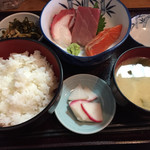 梅むら - 刺身定食950円