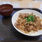 Hapi Saki Cchin - 焼肉丼♪