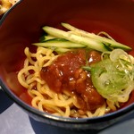 プレミアホテル キャビン - 冷担々麺。