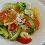 ファミール - 妻の注文「サラダうどん」