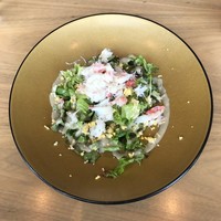 鉄板焼 摩天楼 東京スカイツリー・ソラマチ店 - ランチのサラダ。