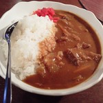 tobikiriyakinikuhanabusa - 黒毛和牛煮込みカレー５４０円（税込、ランチパスポート価格）