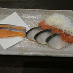 徳山鮓 - 琵琶鱒と鯖のなれずし