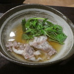 徳山鮓 - 熊のしゃぶしゃぶ