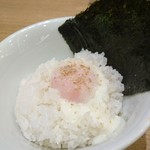 一風堂 - 温玉ご飯260円