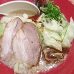 一風堂 - 赤丸新味タンメン野菜1050円