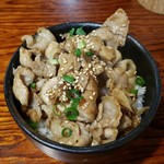 麺屋八代  - 豚丼(小)