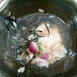 Homemade Ramen 麦苗 - 実家の魚飯のご飯を残して、スープぶっかけご飯ですっ！