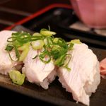 木酢鶏天然黒石焼 讃 - 20170605鶏寿司