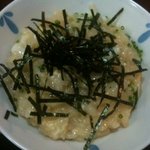 小やなぎ - 茶碗に盛られた白子雑炊