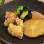 キャトルセゾン旬 - 今日のメインはアマダイの唐揚げ