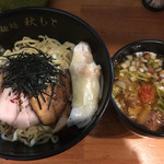 麺処 秋もと - 特製つけ麺塩