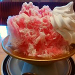 コメダ珈琲店 - 「いちご＆練乳・ソフト」680円