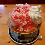 コメダ珈琲店 - 「いちご＆練乳・ソフト」