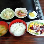 ほほえみ - 「豚平定食」700円