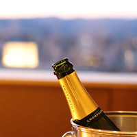 京都和久傳 - Pertois Moriset Brut Blanc de Blancs Grand Cru＆景色