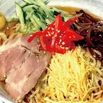 牛もつラーメン 白黒 - 