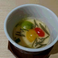 鳥恵 上野広小路店 - 冷たい茶碗蒸し