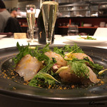 カーサ・デル・チーボ - アペリティーボの泡とアンティバスト