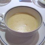 ラ・ロシェル - さつまいものポタージュスープ。