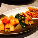 焼肉 桜咲 - 辛味5点盛り…1080円