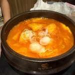 焼肉 桜咲 - 豆乳豚キムチスンドゥブ…1300円