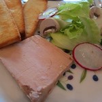 プティレストラン グーテ - フォアグラのテリーヌ