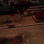 Chez Nyaqu - 黒ワインじゃありません、赤ワインです。