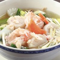 海の幸入りつゆそば