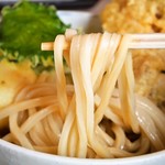 らんぷ若蔵 - 親子天ぶっかけうどん（うどん）