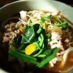 手打ちうどん　蔵 - 肉うどん