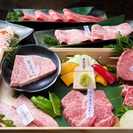 Yakiniku Tomoru Kata Nama Chiten - 特上コース（２人前）