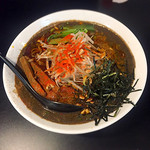 ヘルズキッチン - 完全菜食主義者ヴィーガン仕様「Black Grind Napalm麺」 950円