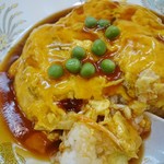 ふくふくラーメン - グリーンピース8個！