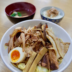 麺屋 白神 - 宗田かつおの焼ラーメン…990円