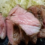 キセキ食堂 - キセキ定食（ステーキ）断面