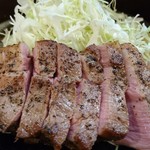 キセキ食堂 - キセキ定食（ステーキ）アップ