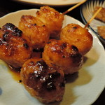 「つくね(タレ焼き)」1本120円