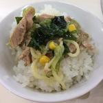 ラーメンショップ - オリジナル猫まんま（半ライス１００円）