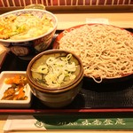味奈登庵 - 玉子丼セット！  